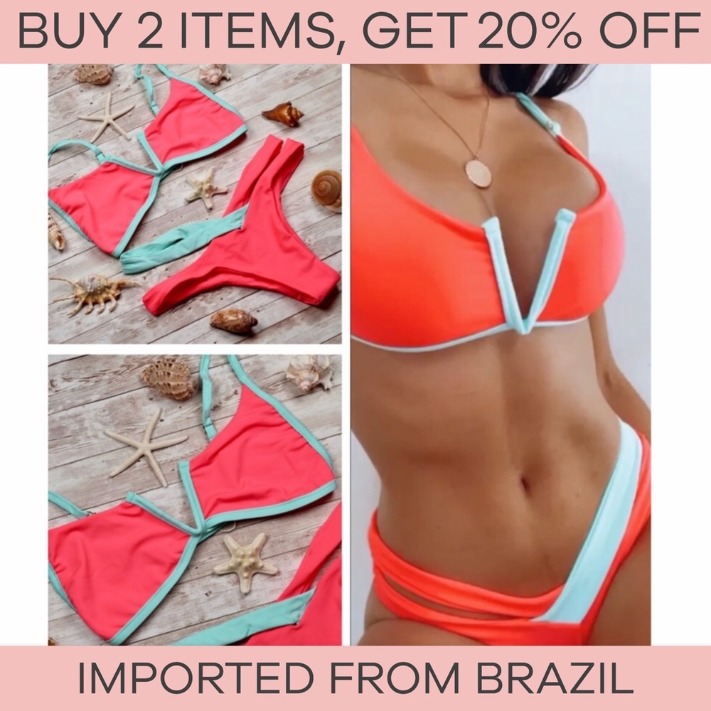 High quality Brazilian bikini set - top & bottom - Picture 2 of 16